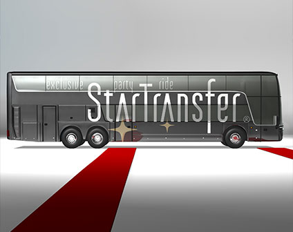 StarTransfer luxe partybus